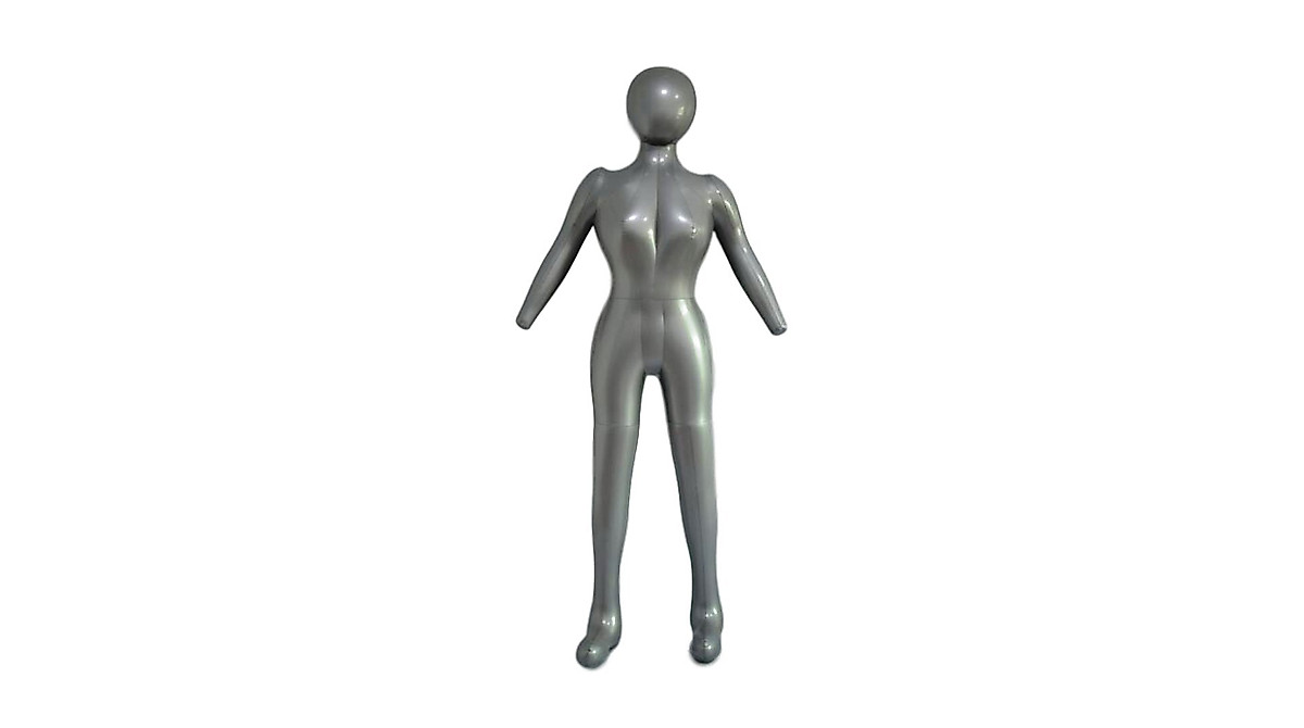 Inflatable Female Mannequin Dress Form with Arms and Legs