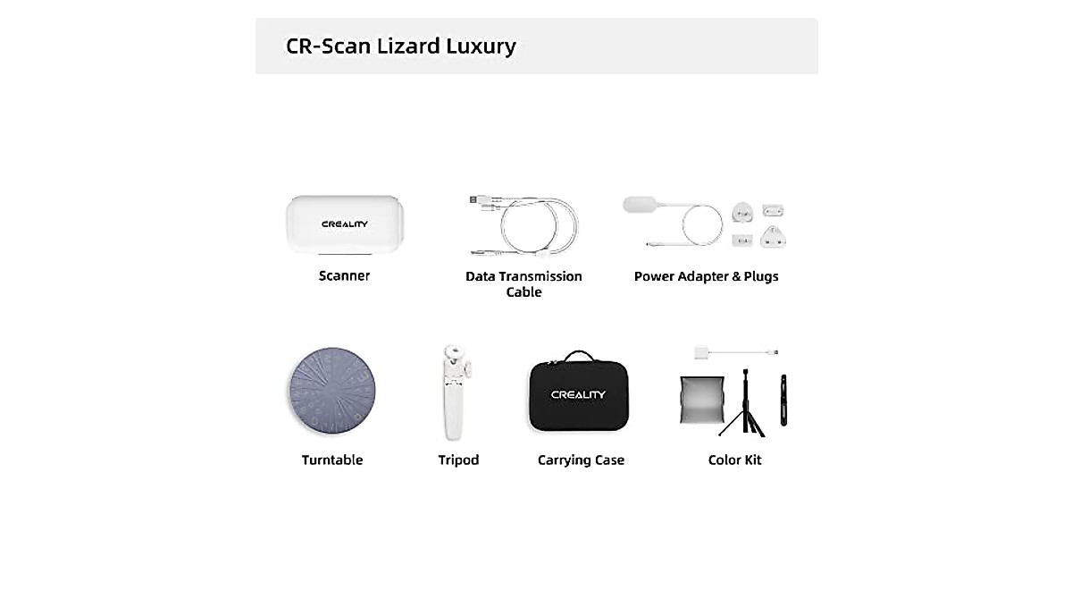 Creality CR Scan Lizard 3D Scanner - Precision & Speed