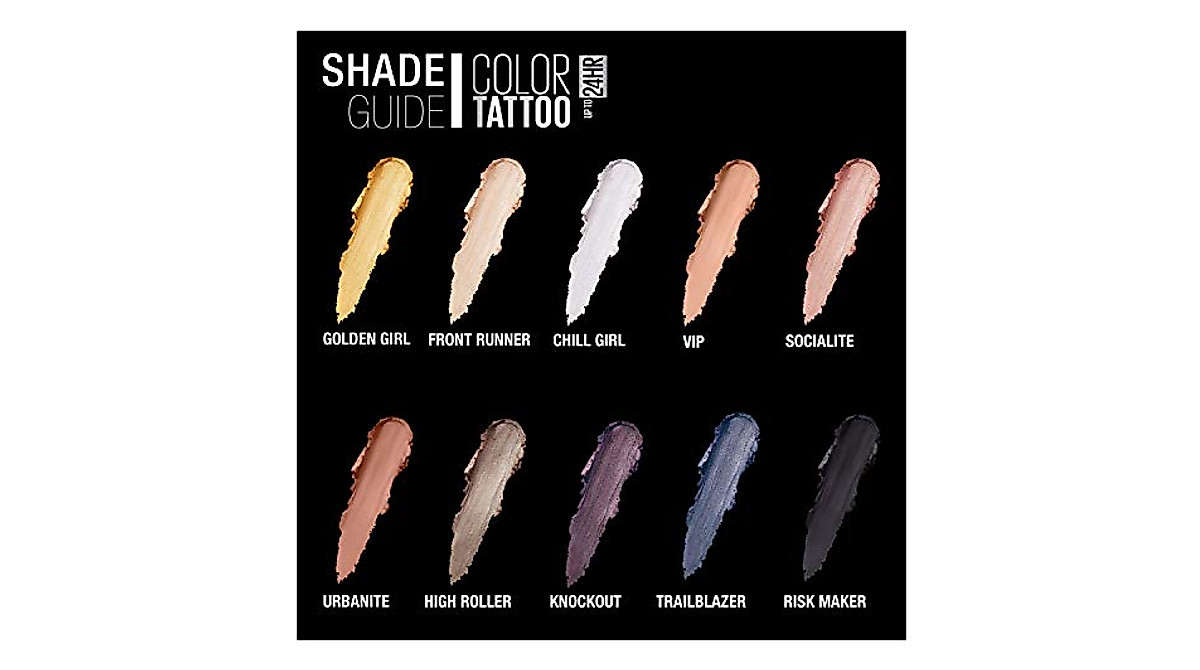 Maybelline Color Tattoo 24HR Waterproof Eyeshadow - Urbanite