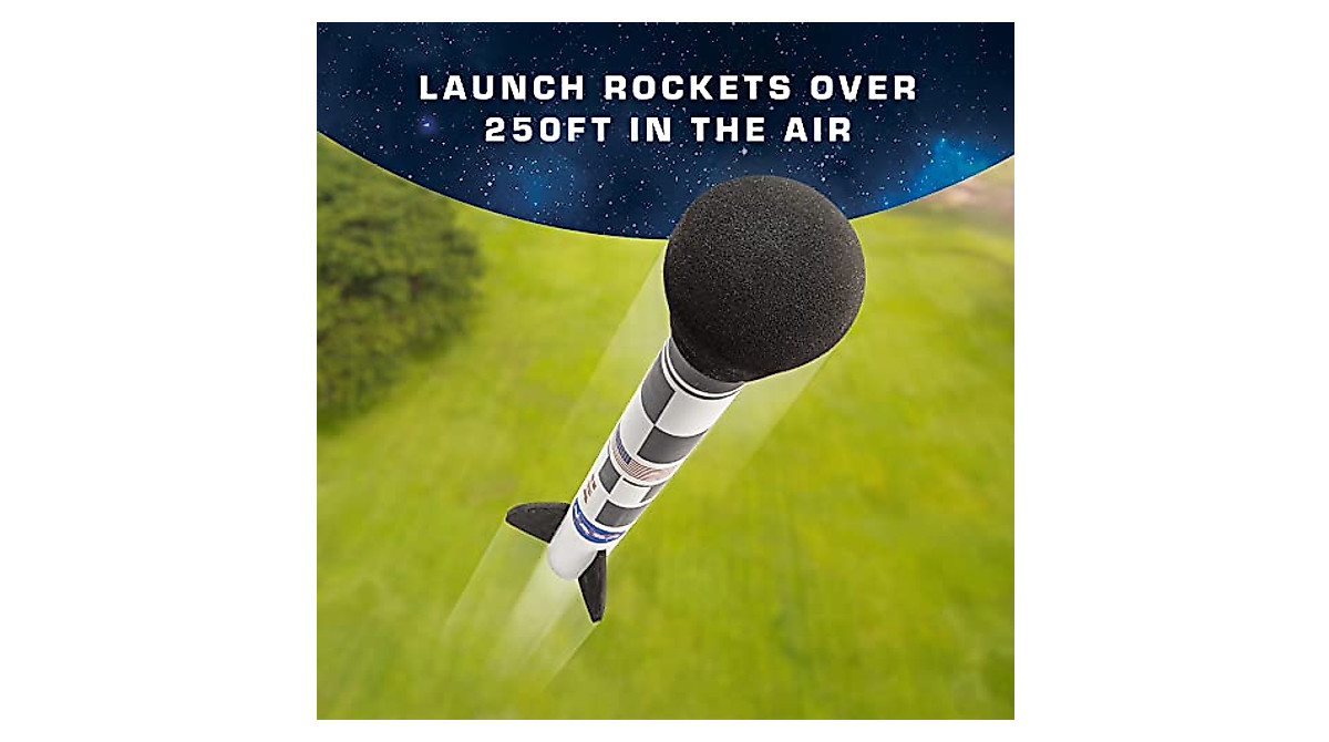 NASA Air Rocket Launcher Kit – Launch Model Rockets Up to 250 Ft