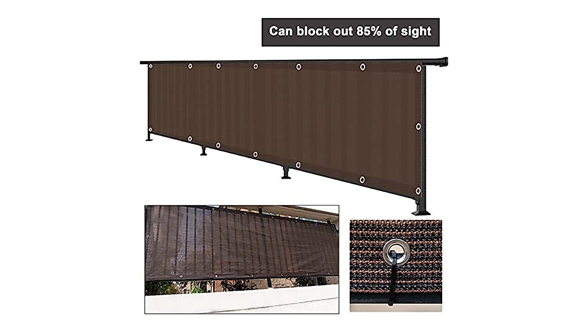 Cisvio 4ft X50ft Privacy Screen Fence 90% Blockage Heavy Duty Protective Covering Mesh Fencing