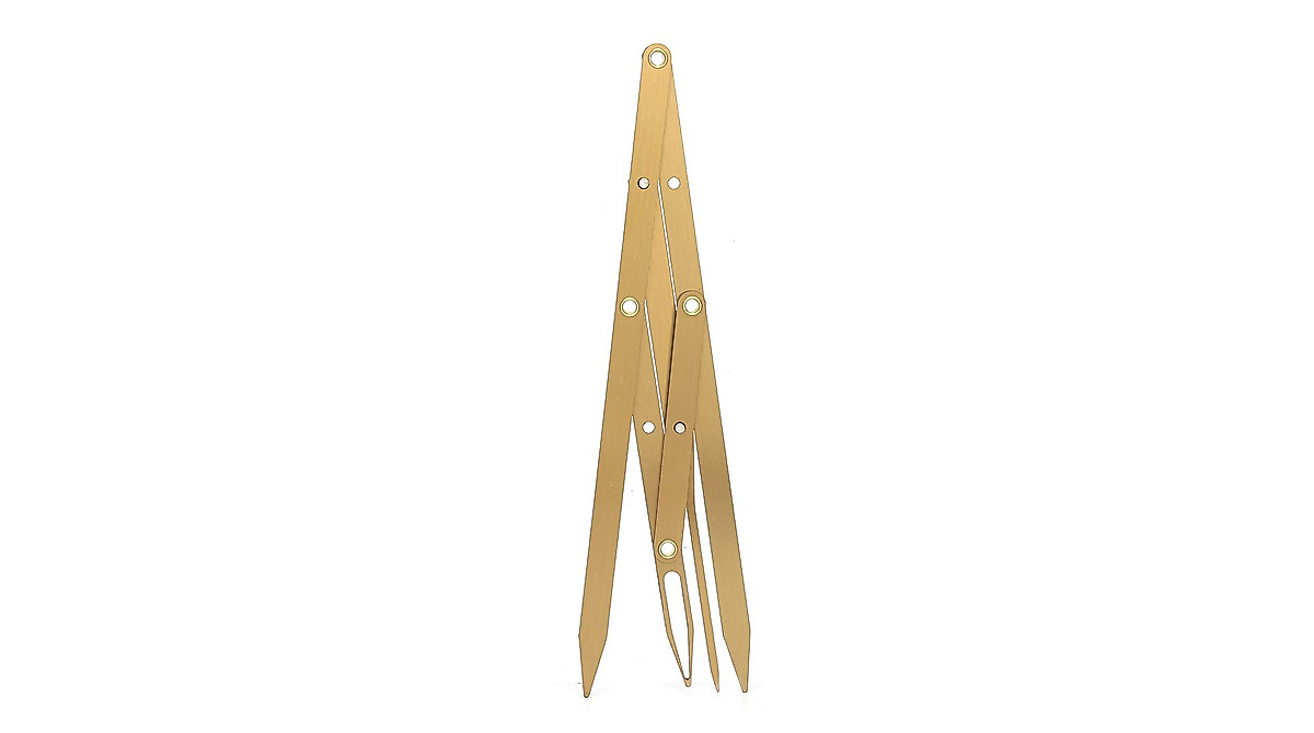 Golden Ratio Eyebrow Ruler for Perfect Symmetry