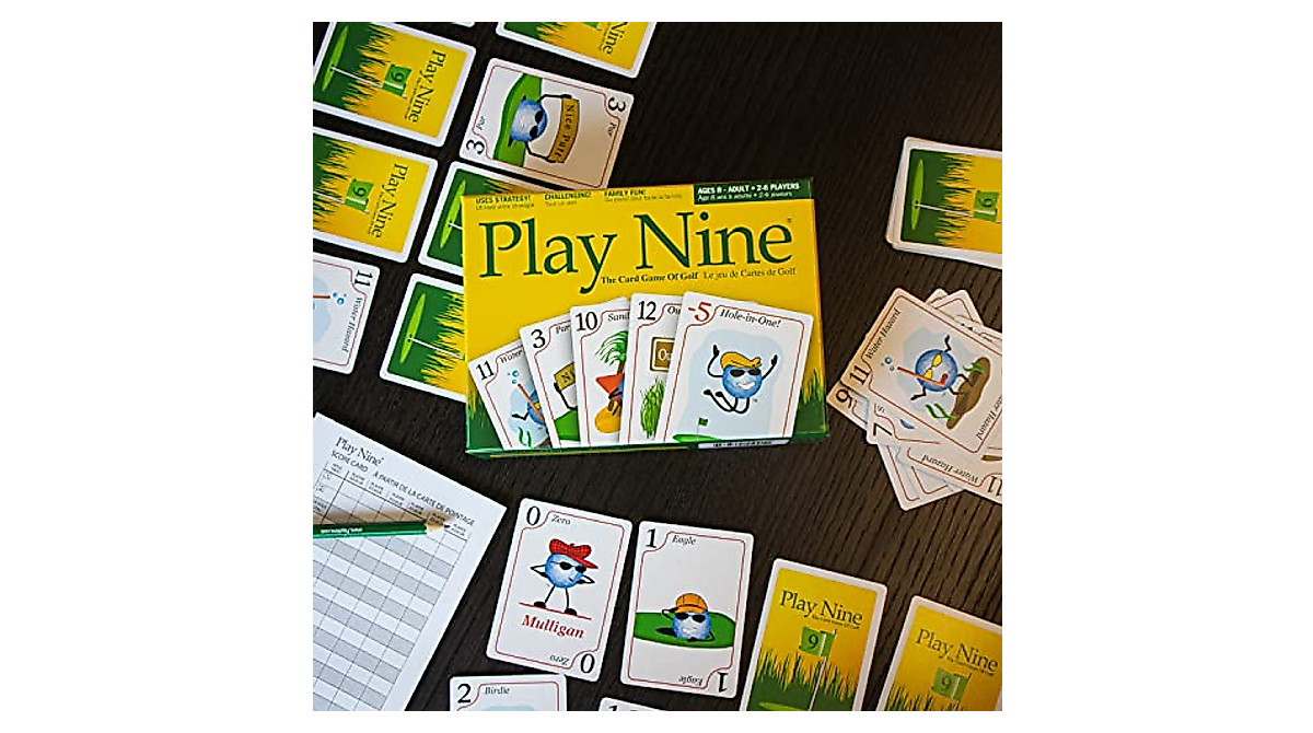 Play Nine Card Game - Fun Golf Strategy for Families & Kids
