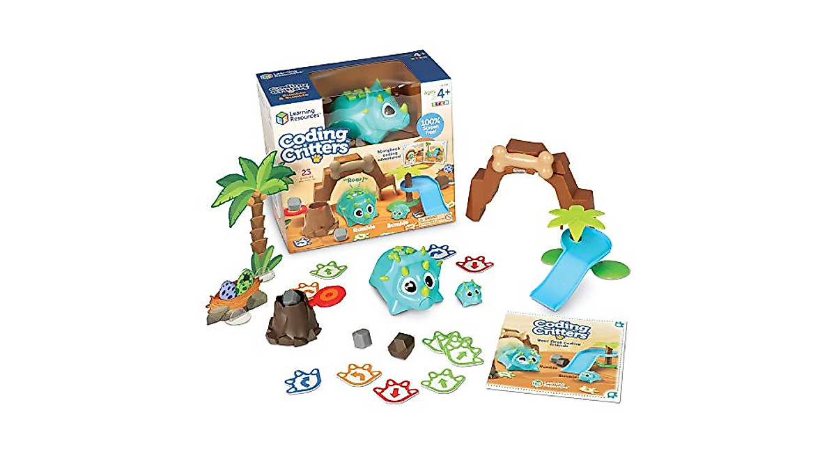 Learning Resources Coding Critters Rumble & Bumble - Screen-Free Coding Toy