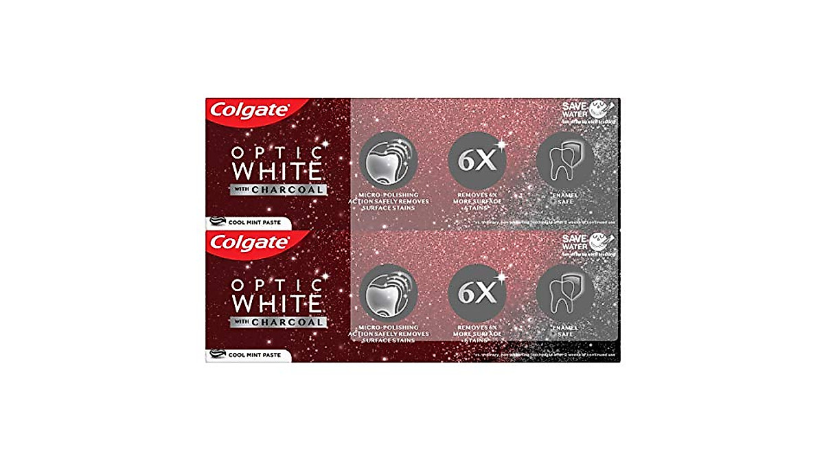 Colgate Optic White Charcoal Toothpaste - Brighten Your Smile