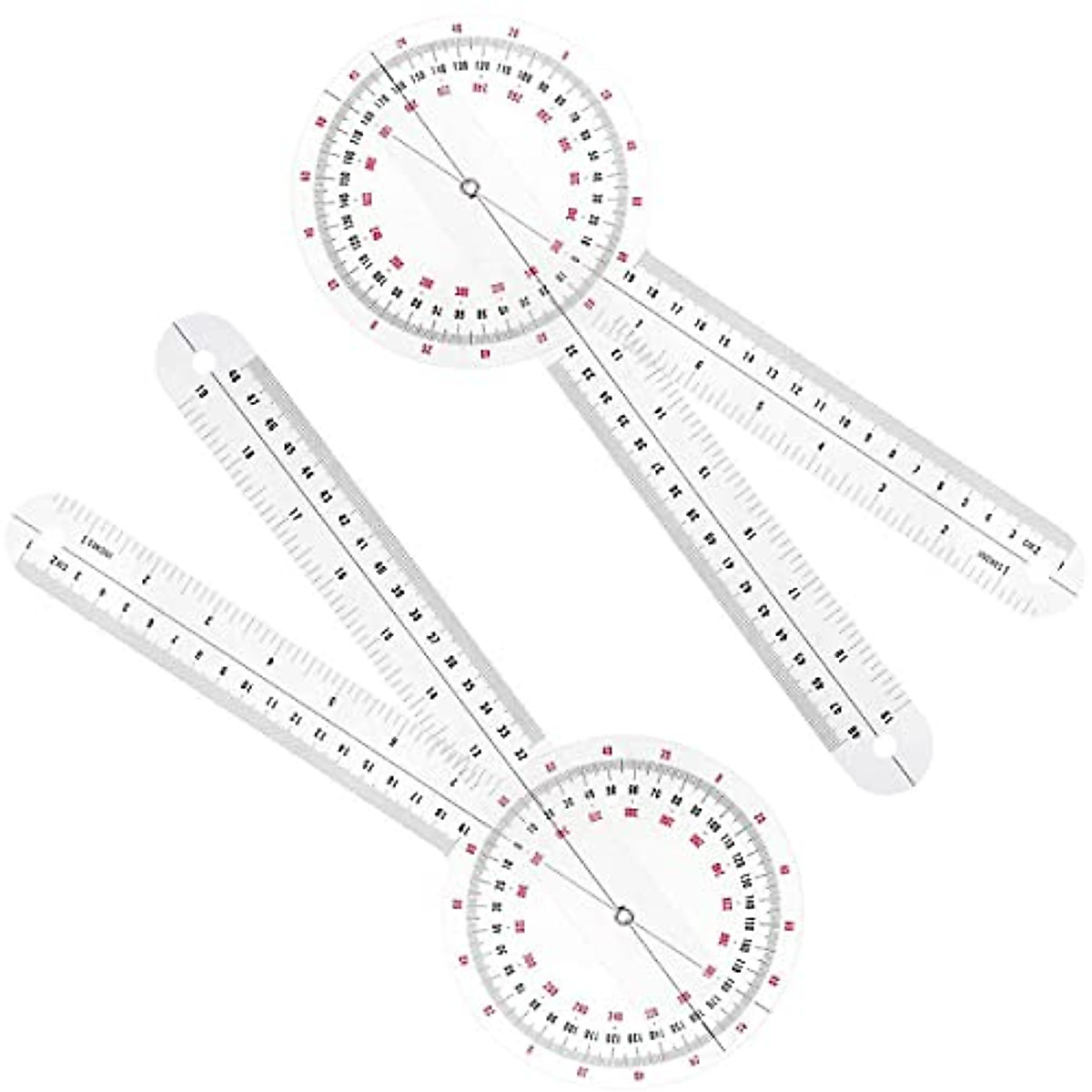 12 Inch Goniometer Set - Measure Joint Motion Accurately
