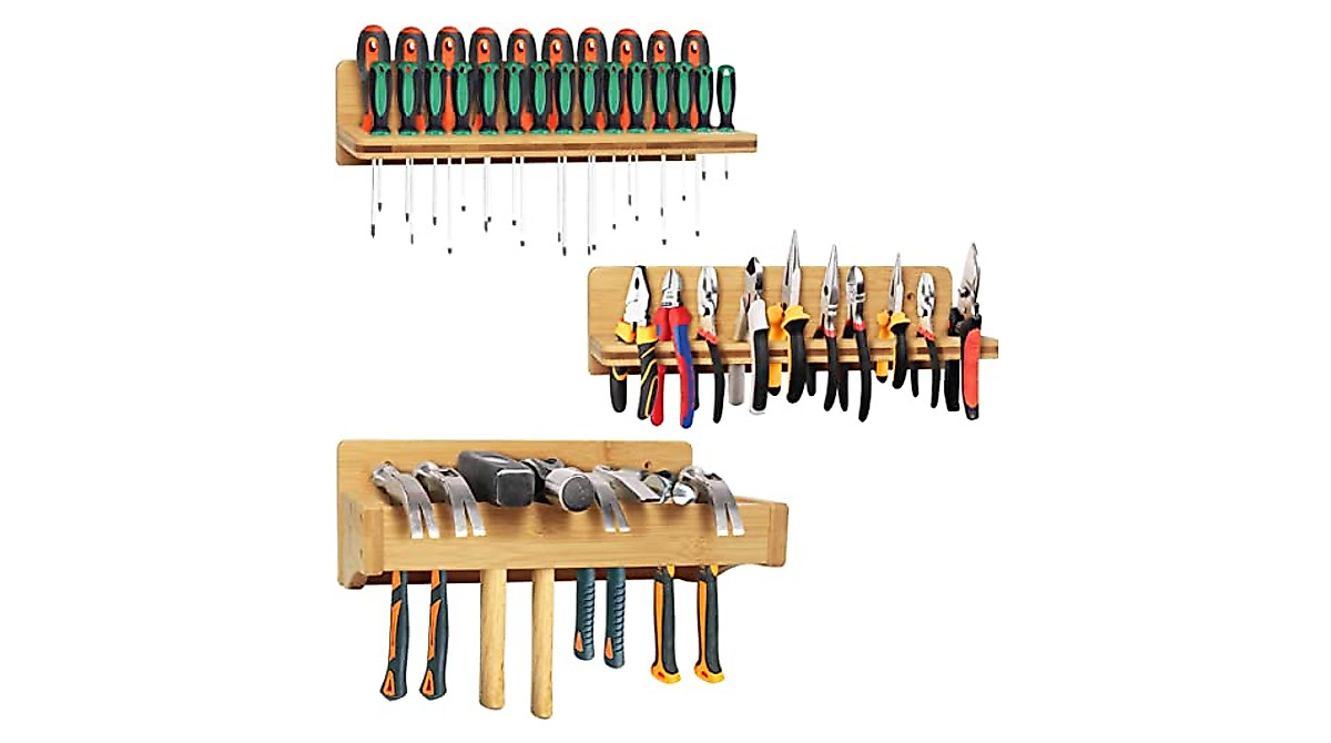 Wokyy Screwdriver Rack - Durable Tool Storage Organizer