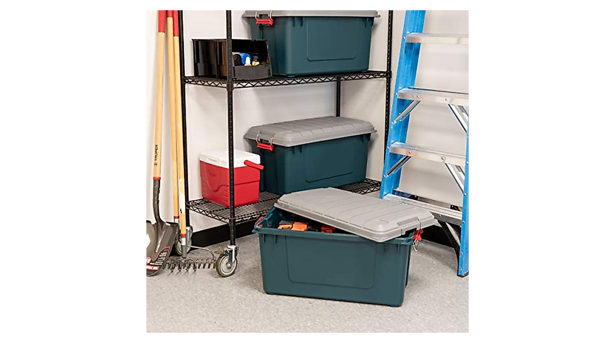 IRIS USA Heavy-Duty Storage Boxes - 4 Pack