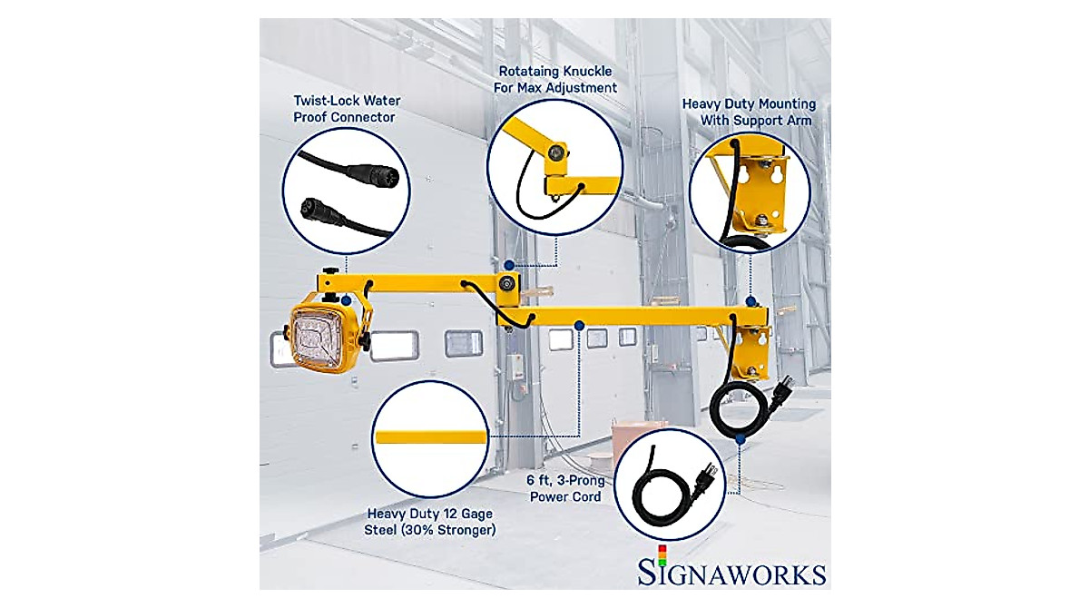 Brighten Your Dock with Signaworks LED Swivel Arm Light 2 Pack