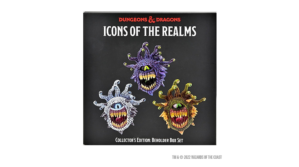 WizKids Beholder Collector's Box - Limited Edition Miniatures