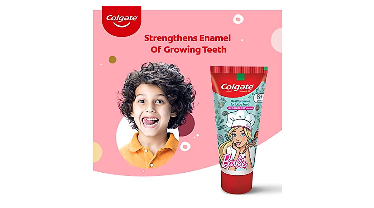 Colgate Kids Barbie Red Toothpaste - 80g