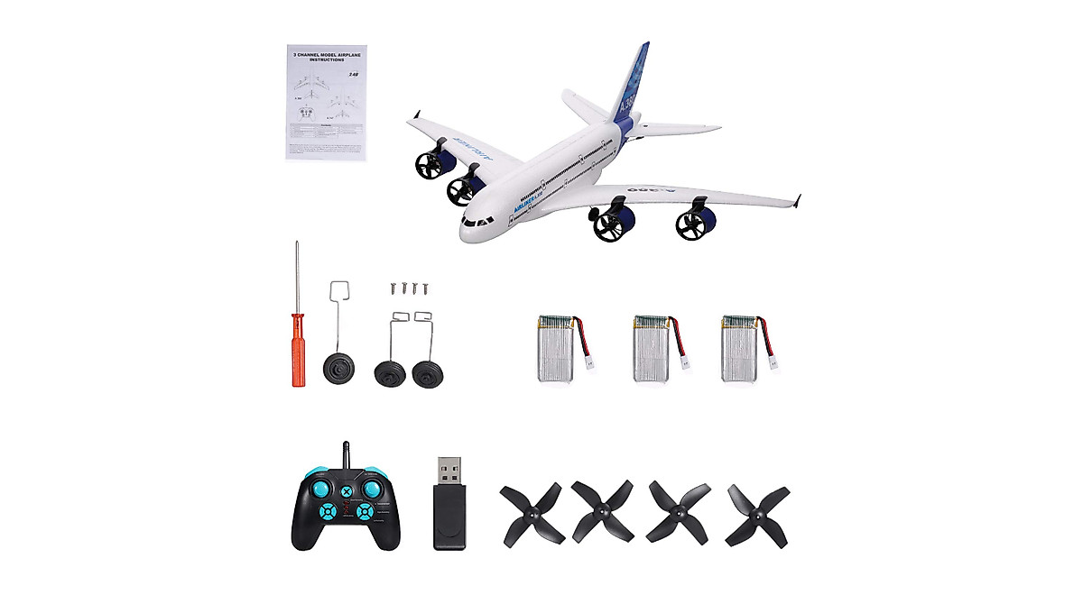 GoolRC A380 RC Airplane - Easy to Fly Remote Control