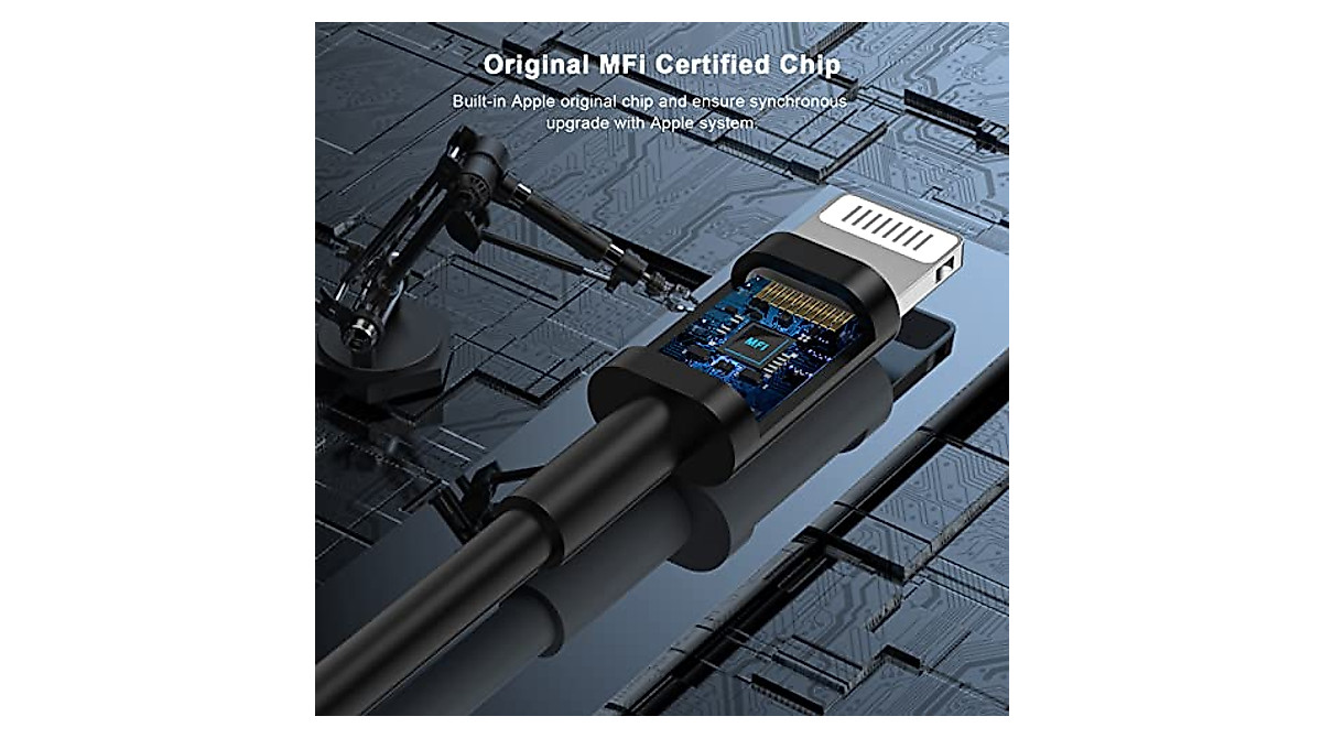 Lightning to 30 Pin Adapter for iPhone - MFi Certified & Compact