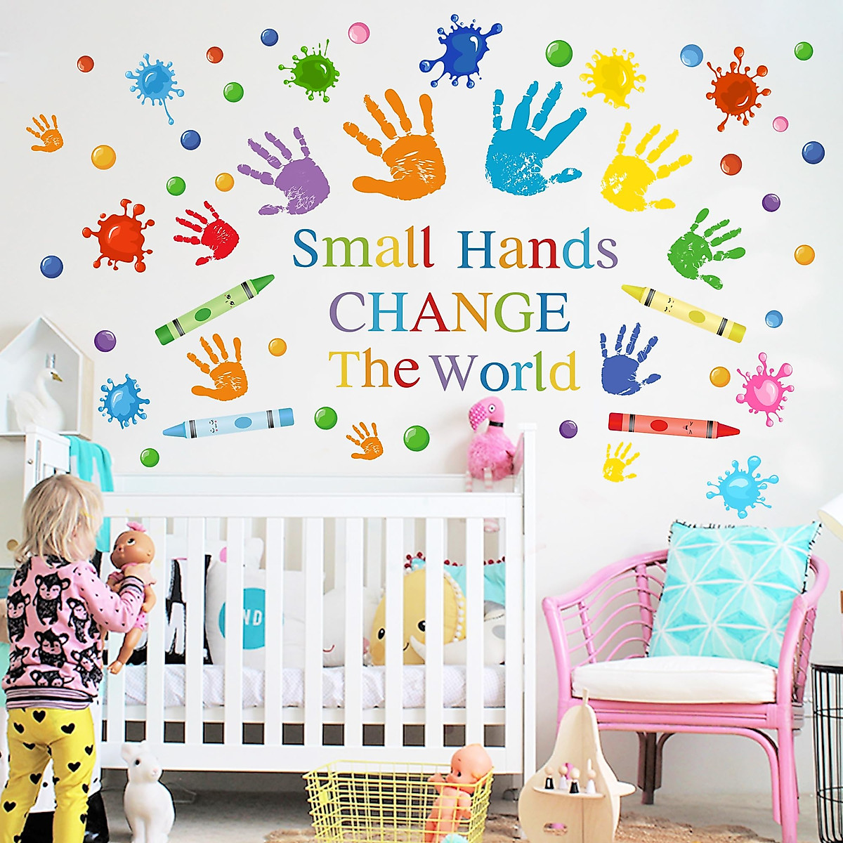 Colorful Inspirational Quotes Wall Decals for Kids & Classroom