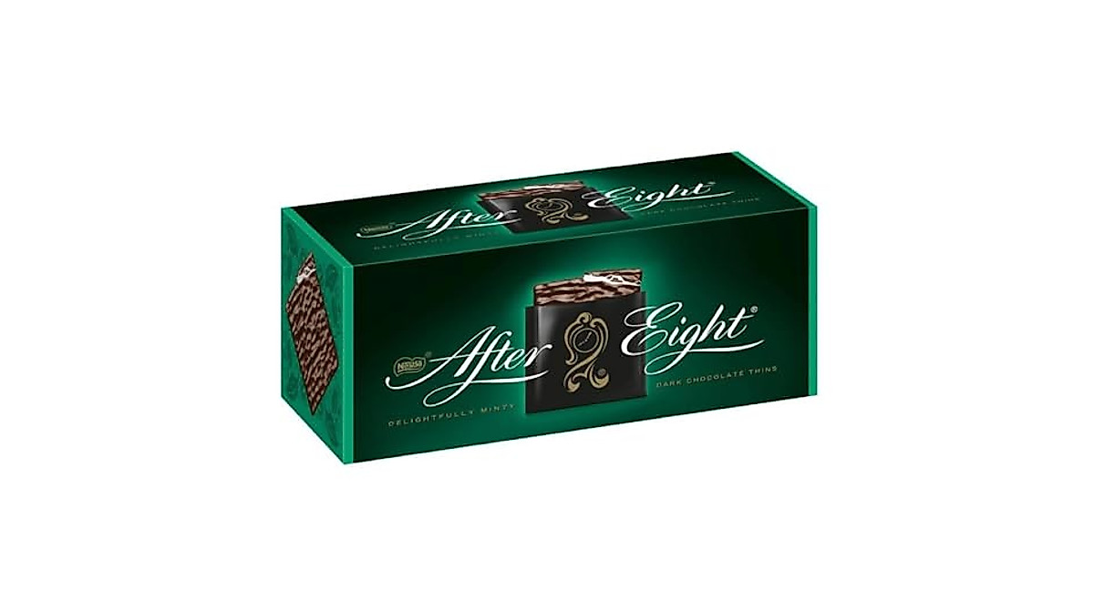 Nestle After Eight Mint Chocolate Thins 30 Mints - Delicious Dark ...