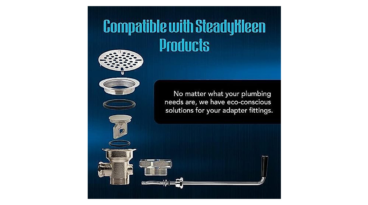 STEADYKLEEN Sink Drain O Rings - Leakproof Replacement Gaskets