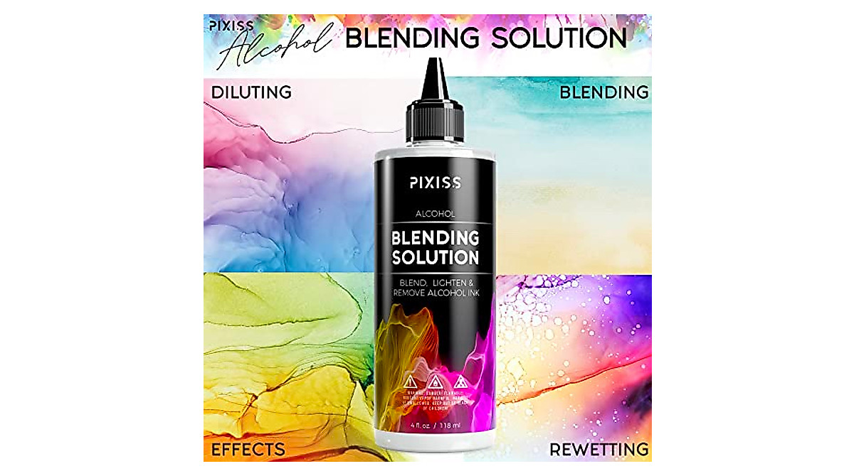 Alcohol Blending Solution for Ink - 4oz for All Alcohol Inks