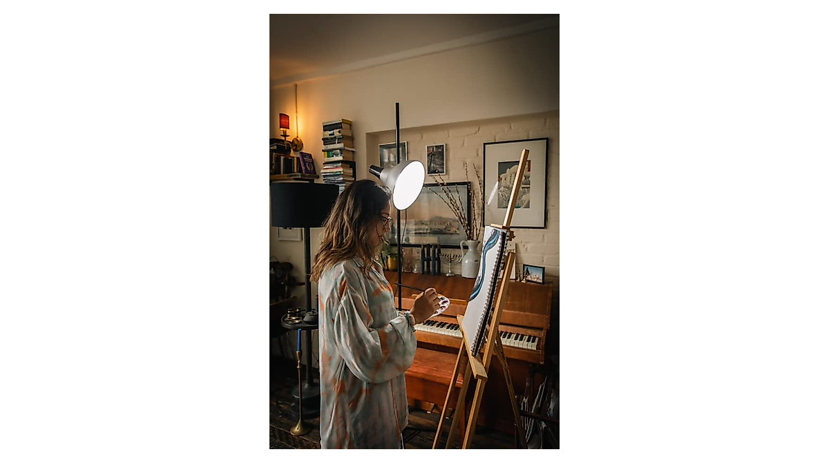 Daylight U31375 Artist Studio Lamp & Stand - Natural LED Lighting