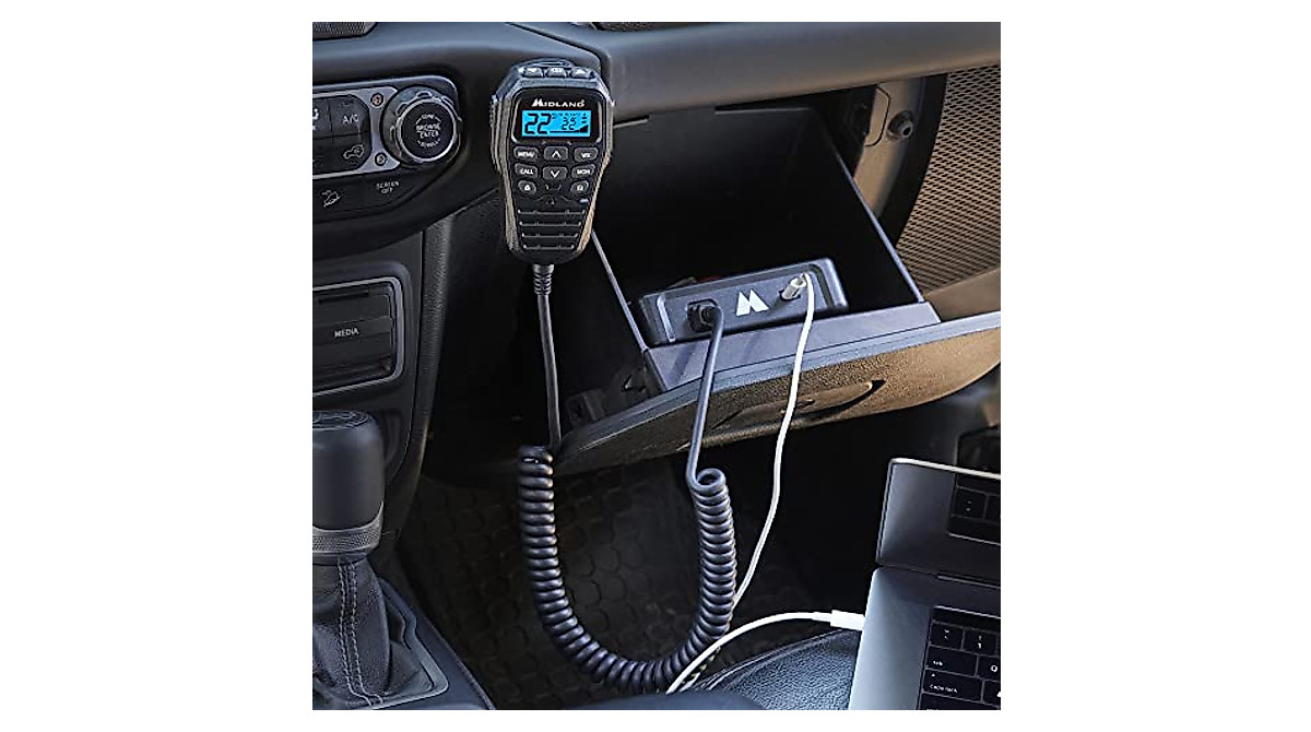 Midland MXT575 GMRS Radio with Control Mic | 50W Power & NOAA Alerts
