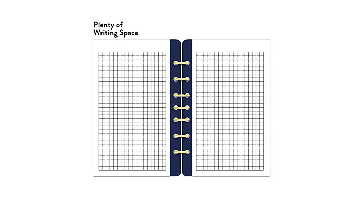 Simplified System Emily Ley Grid Notes Refill - Flexible 7-Ring Planner
