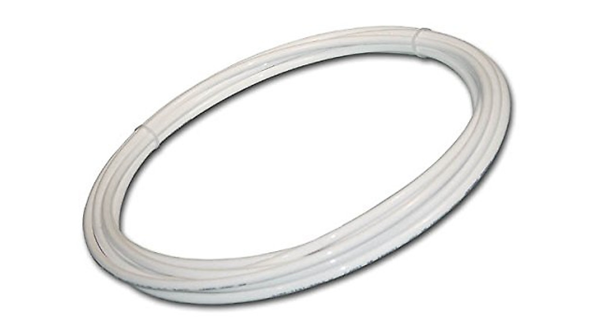John Guest 1/4" White Polyethylene Tubing 20 ft for Drinking Water