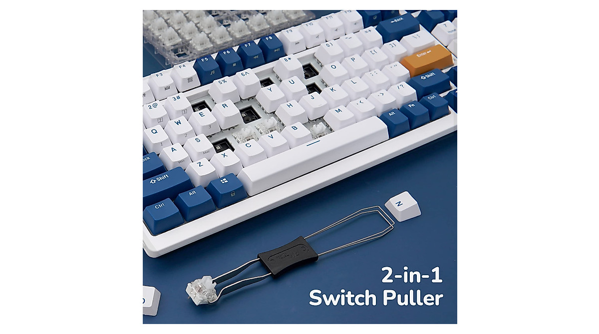 RK ROYAL KLUDGE Milky White Tactile Switches - Heavy-Handed, Pre-Lubed ...