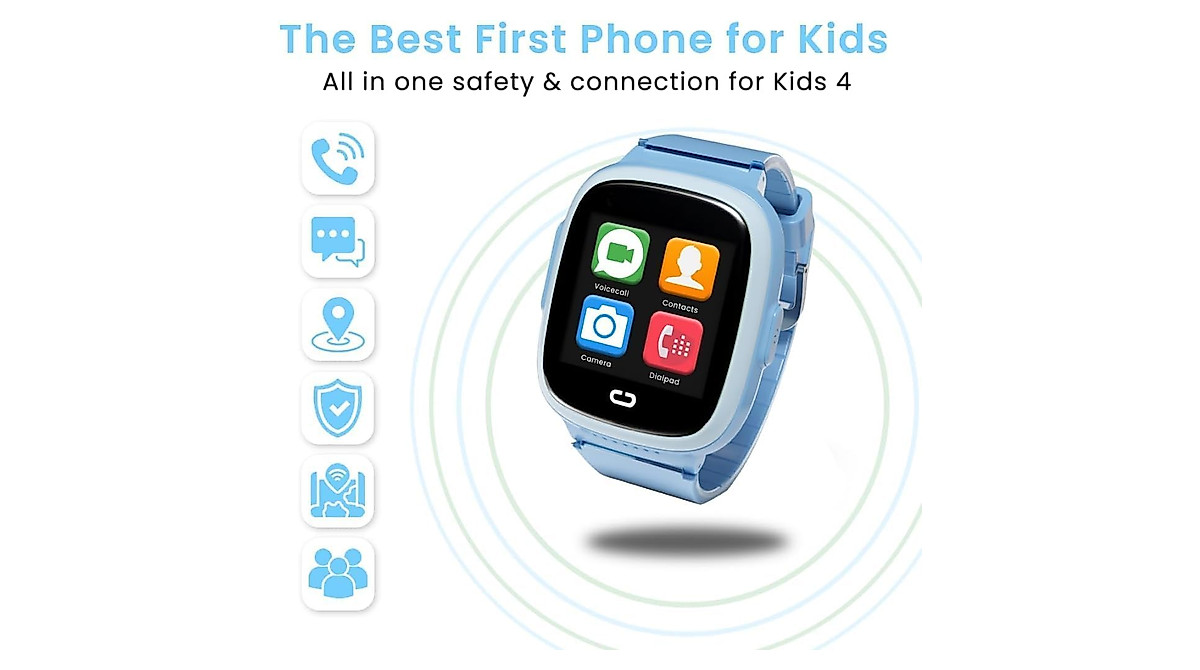 New 4G Kids Smart Watch - GPS Tracker & Video Call