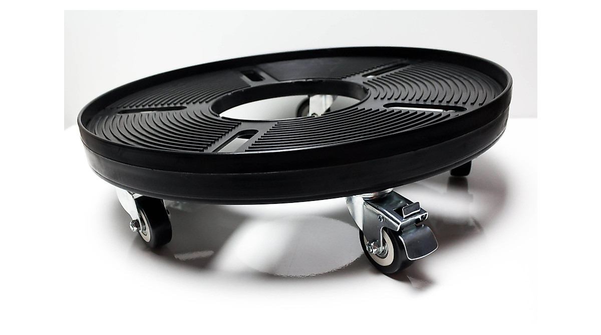 Stack! Co Half Barrel Keg Dolly with Locking Casters