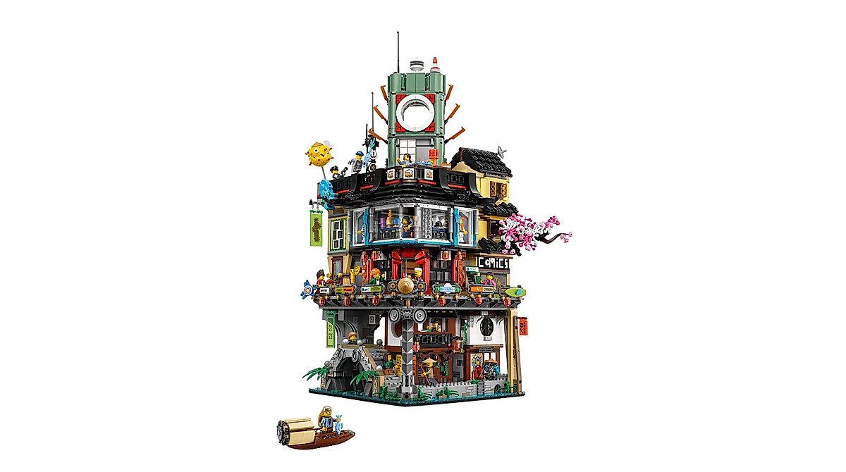 LEGO NINJAGO City Set with 16 Minifigures | Build Your Ninja World