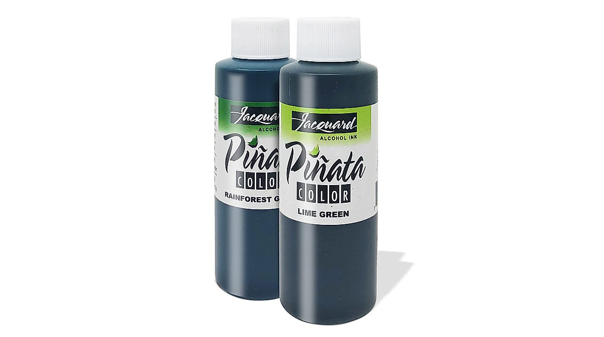 Jacquard Pinata Metals Bundle – Brass & Copper Alcohol Inks for Resin ...