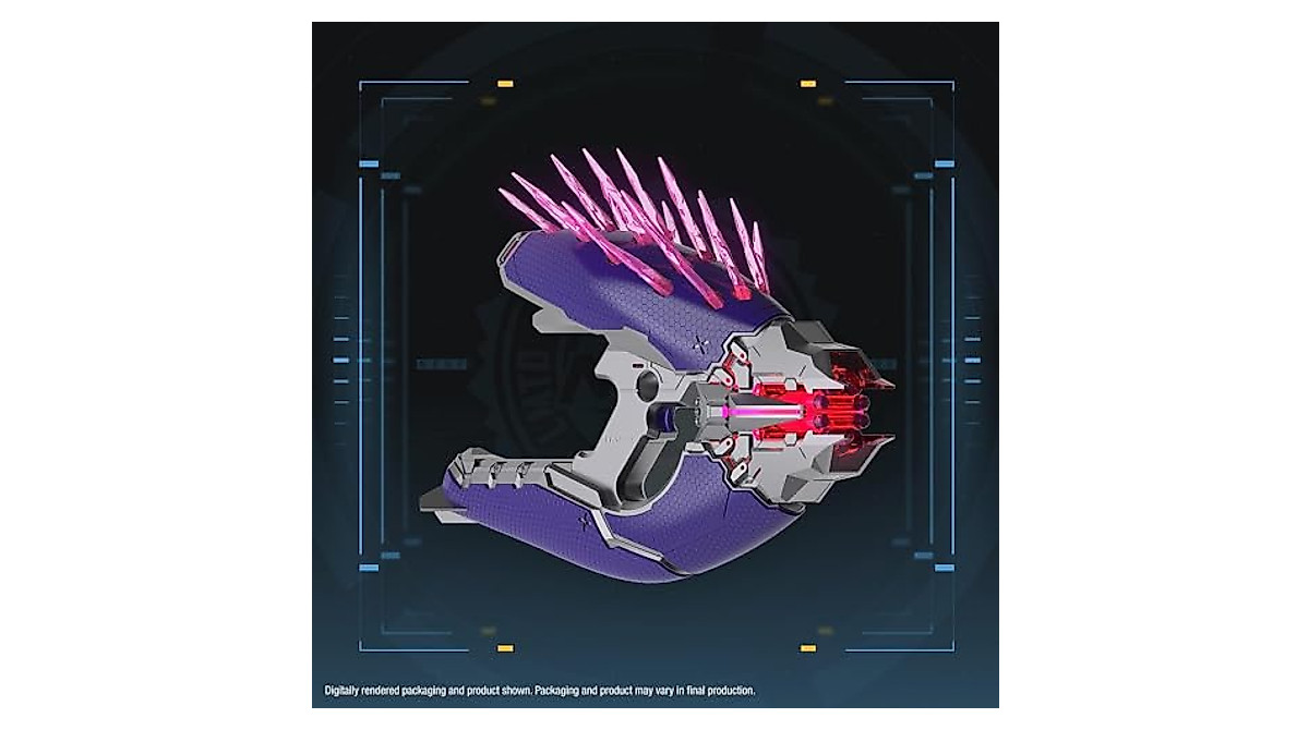 Nerf LMTD Halo Needler Blaster - Light-Up Action