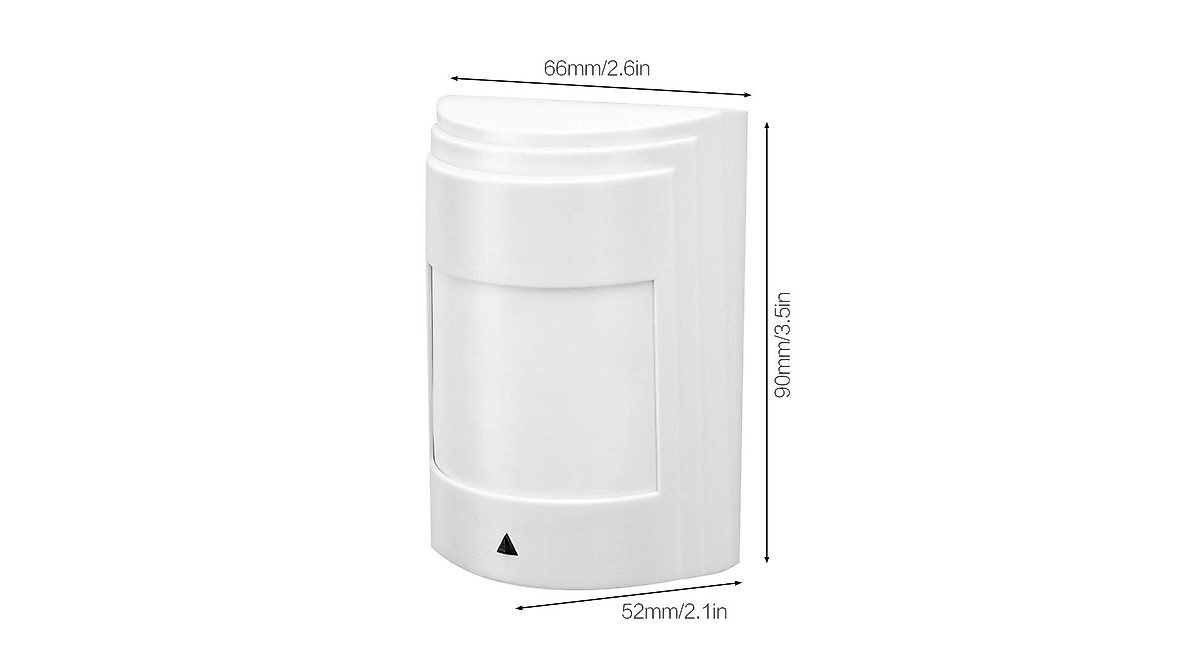 Wired Passive Infrared Motion Sensor Dual PIR Alarm System 12V