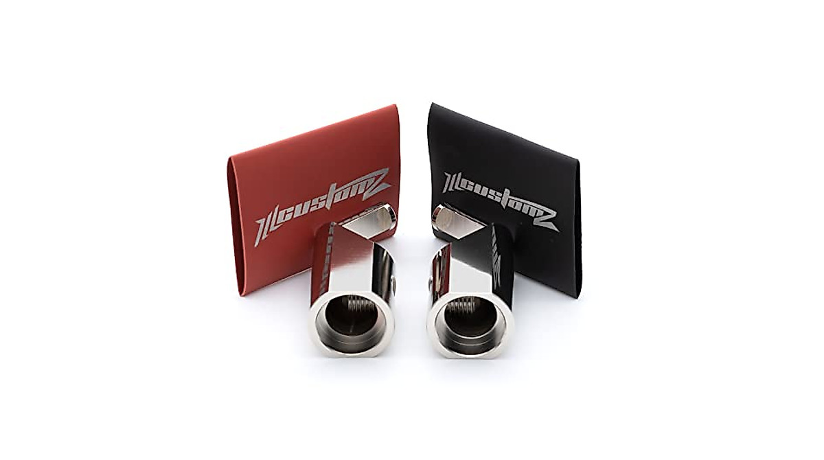 Ill Customz 1/0 AWG to 4 Gauge Angled Amp Input Reducers | Premium Car ...