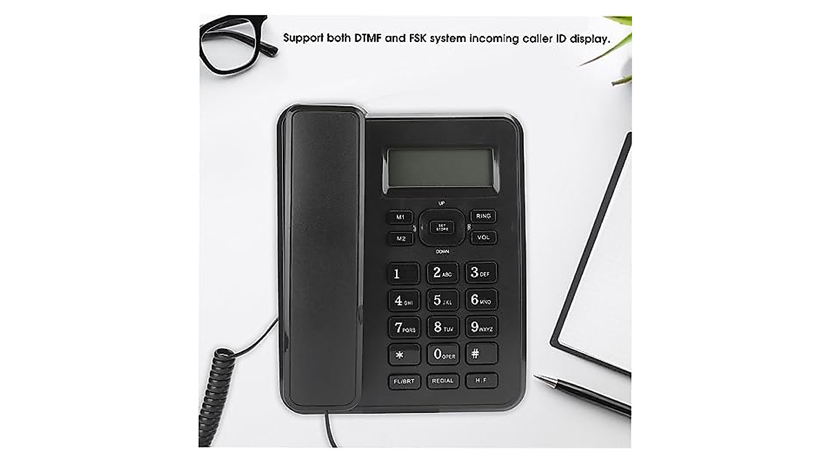 Corded Telephone - Reliable Home & Office Landline