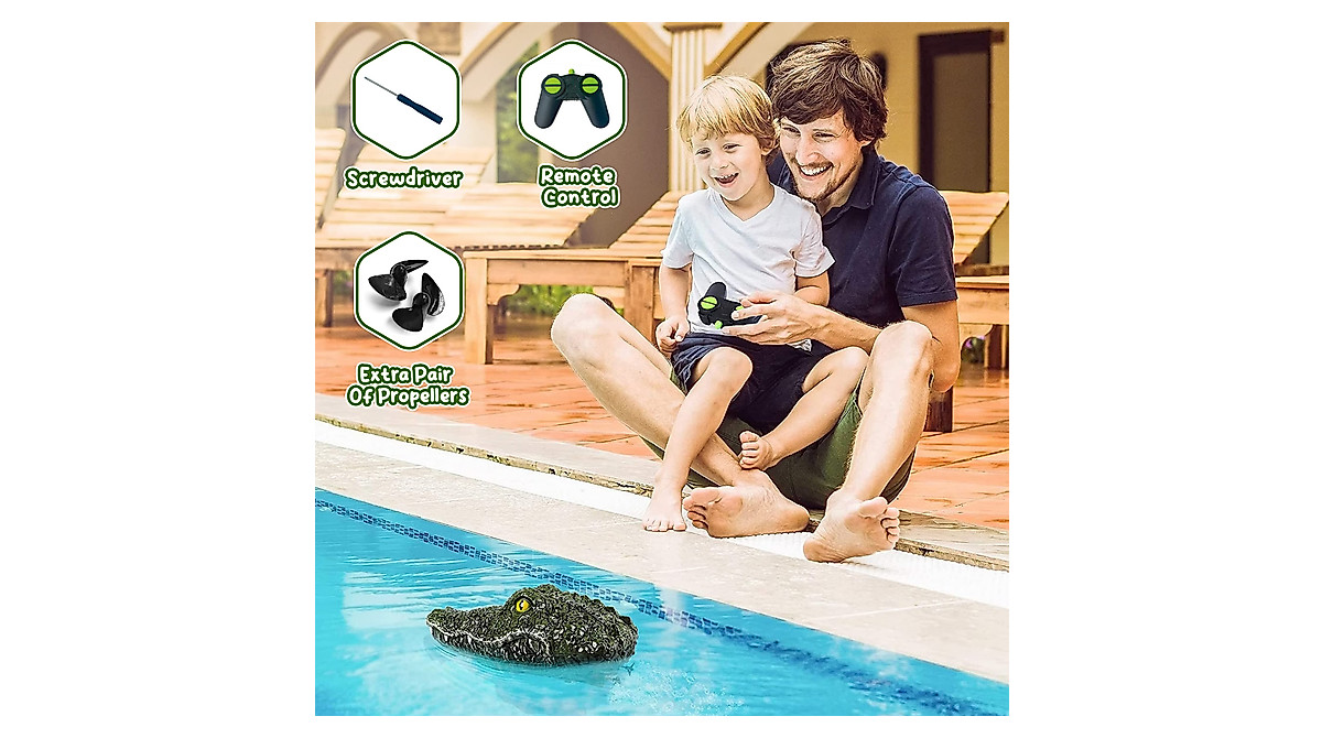 Doohickey Remote Control Alligator Head - Fun for All Ages