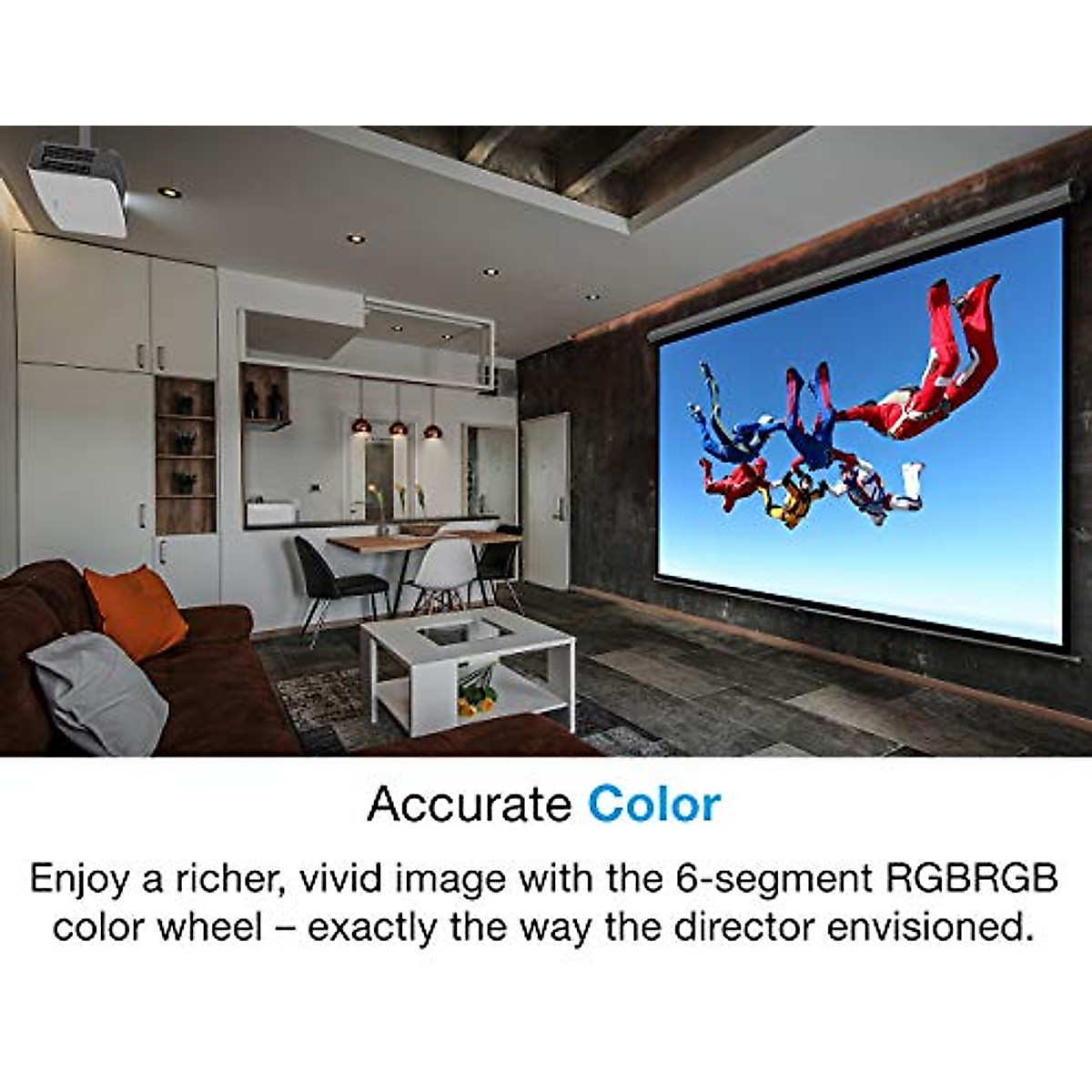 Optoma UHD65 True 4K UHD Home Theater Projector | HDR10 & PureMotion