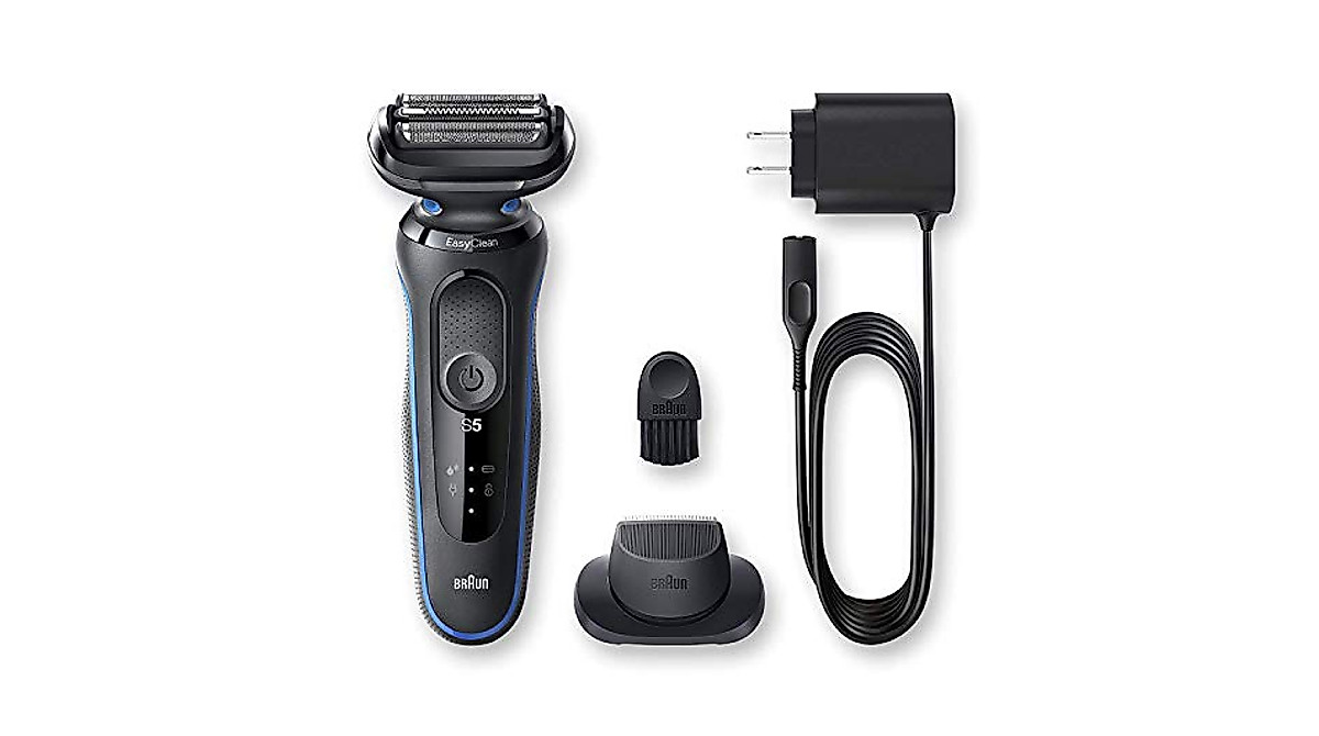 Braun Series 5 5018s Electric Razor for Men | Wet & Dry Shaving