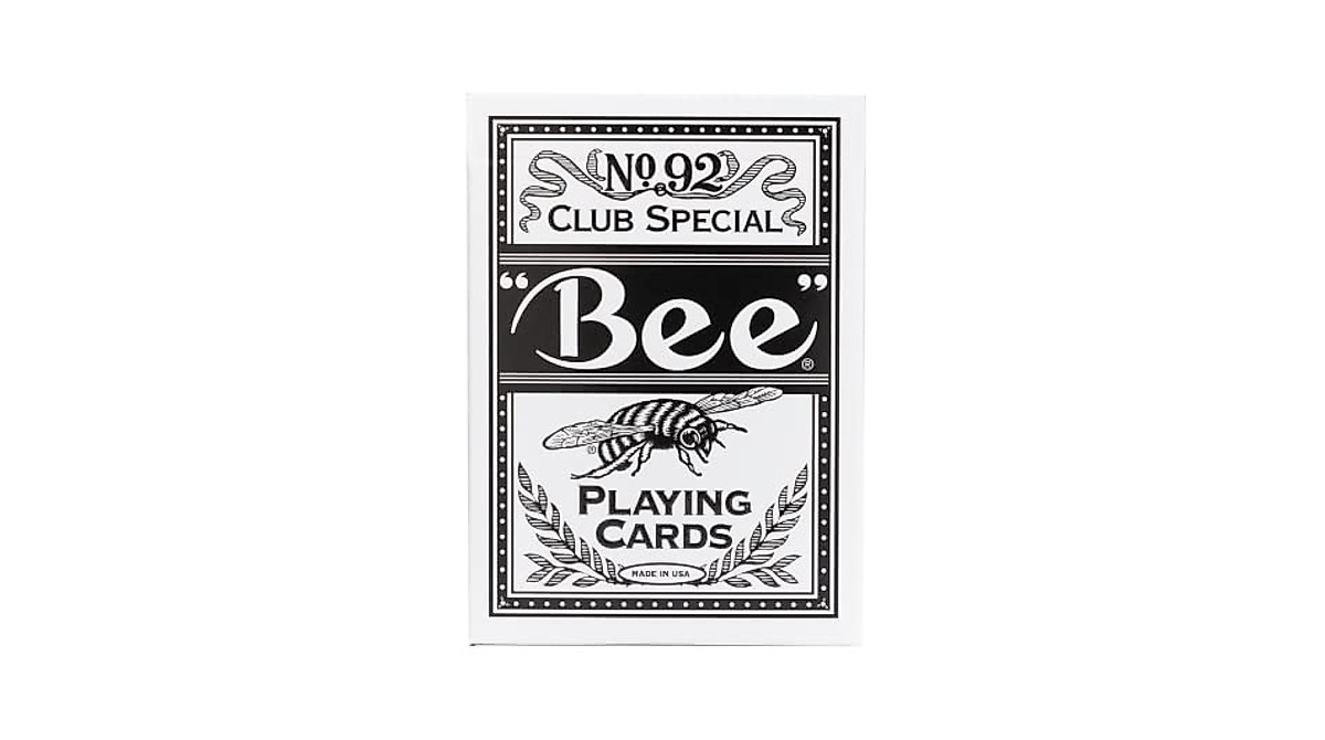 Bee Signature Series Black Playing Cards | Special Edition Deck