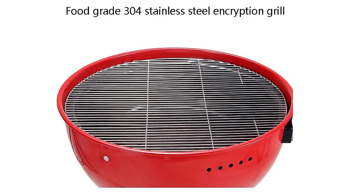 VONGAZ Charcoal BBQ Grill - Portable & Versatile Outdoor Cooking