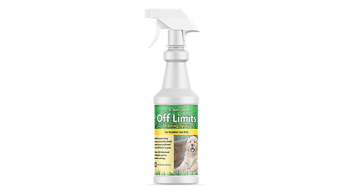 NaturVet Off Limits Pet Training Spray – Effective Deterrent for Dogs ...