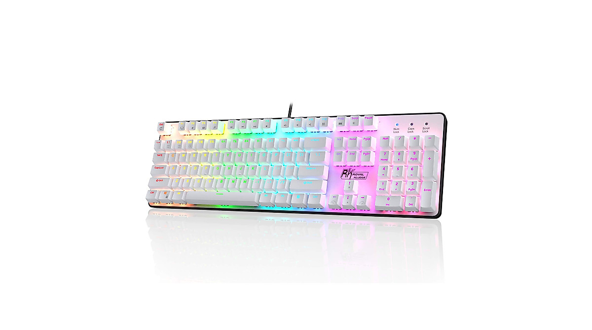 RK Royal Kludge RK920 Mechanical Gaming Keyboard with Rainbow Backlit
