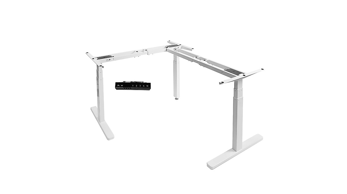 VIVO Electric Height Adjustable Corner Desk Frame