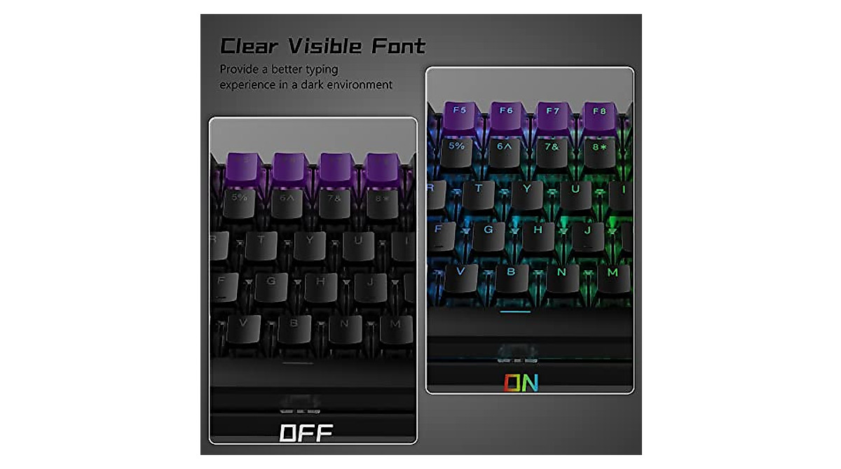 XVX Pudding Keycaps - Enhance Your RGB Keyboard