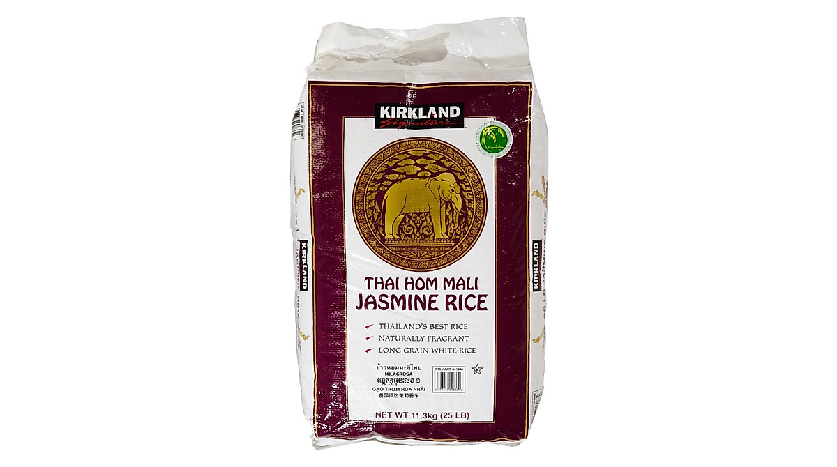 Kirkland Signature Jasmine Rice - 25 lbs of Quality