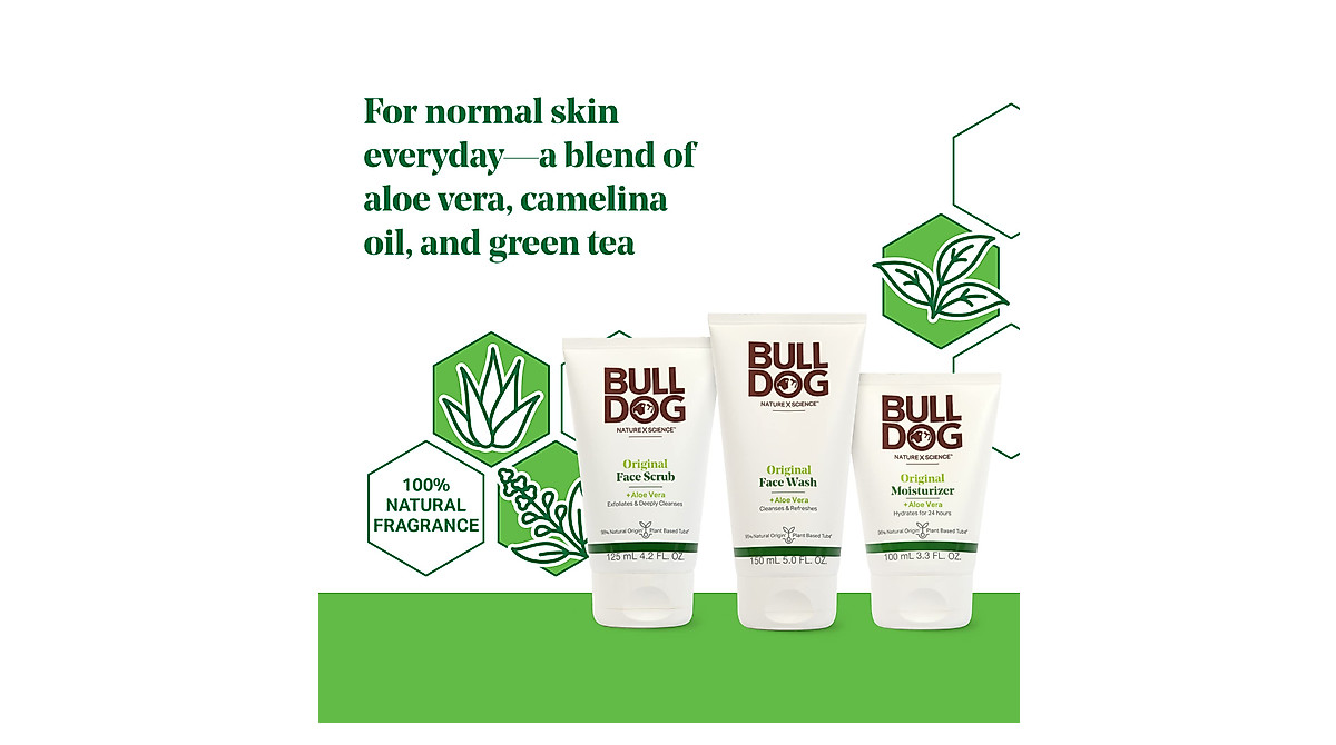 Bulldog Men's Skincare Full Face Kit - Grooming Essentials