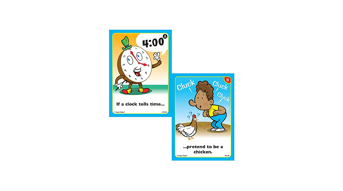 Conditional Following Directions Fun Deck Flash Cards
