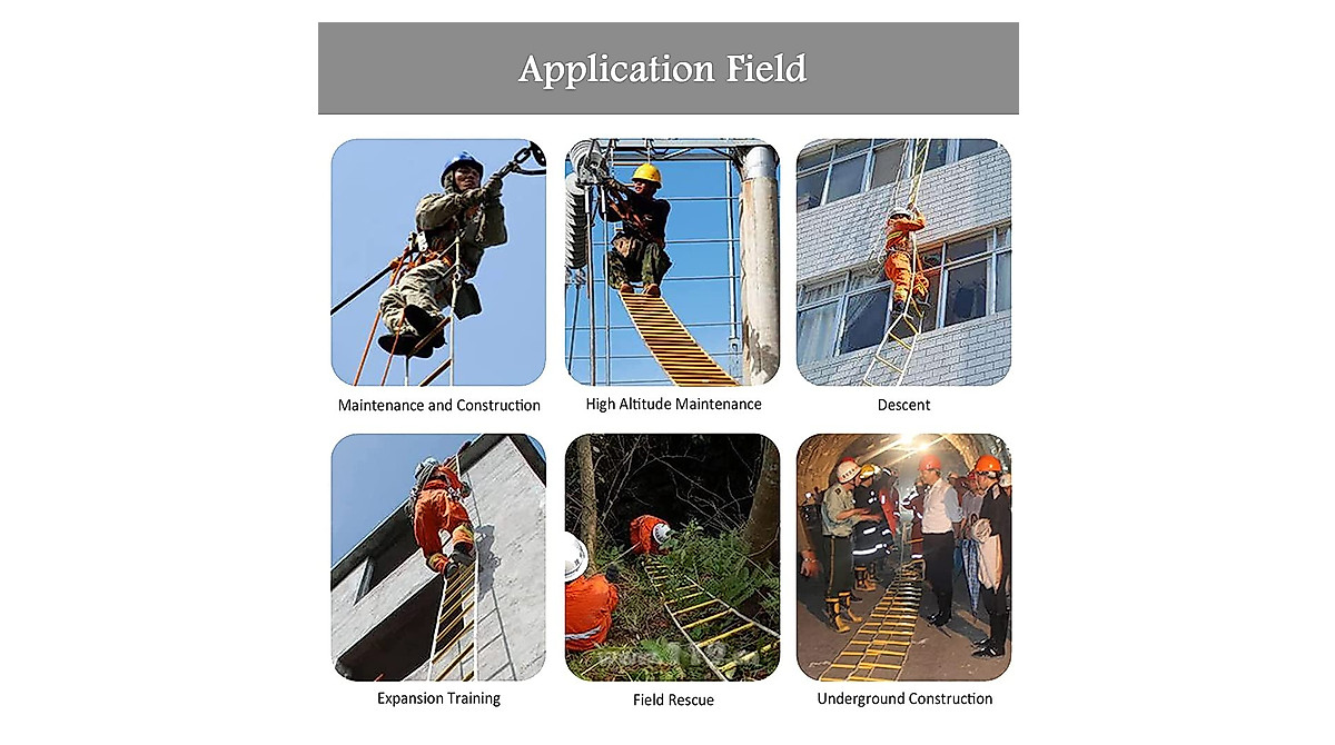 Emergency Rope Ladder for Safe Fire Escapes