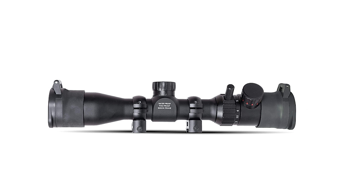 Monstrum 2-7x32 Tactical Rifle Scope Bundle