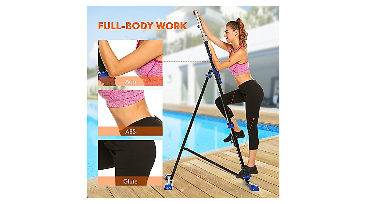 Upgraded Vertical Climber Machine for Full Body Workout