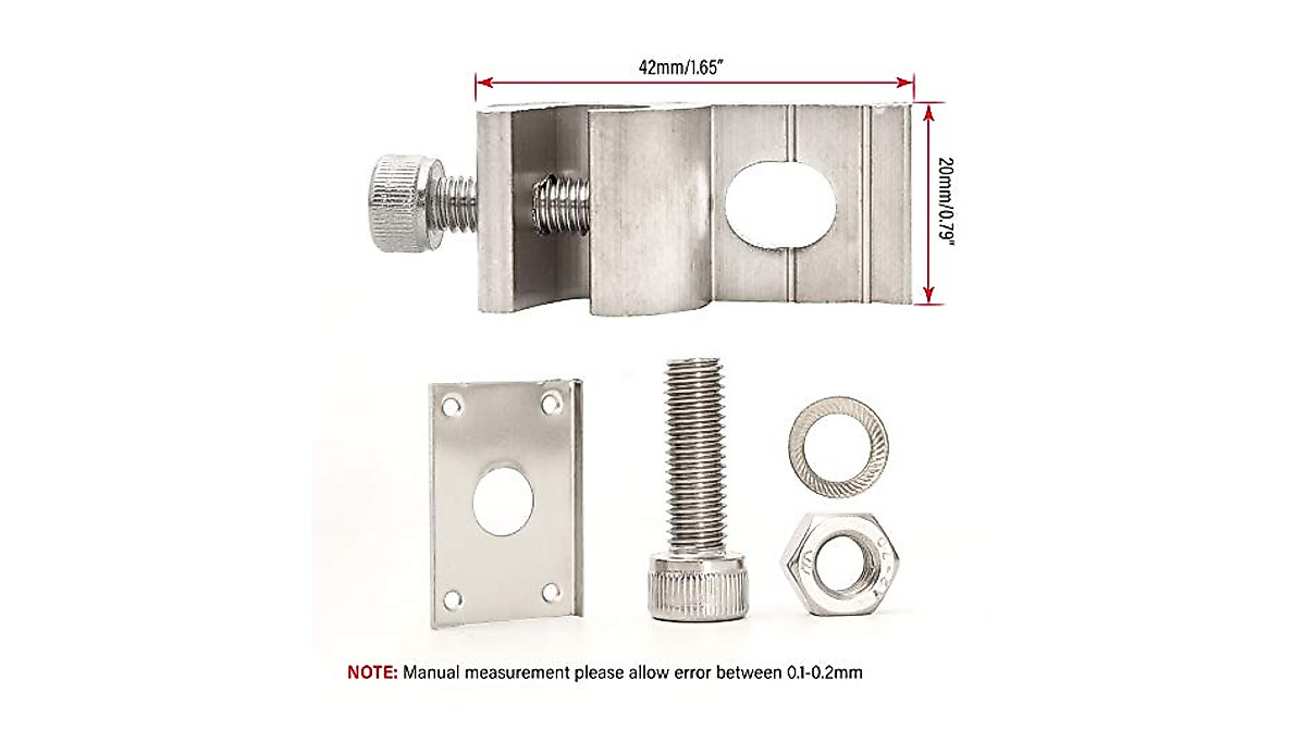 KINPAR Solar Panel Ground Lug - Easy Photovoltaic Grounding Clamp